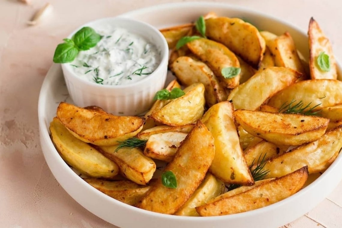 Receita de Batatas Assadas na Airfryer
