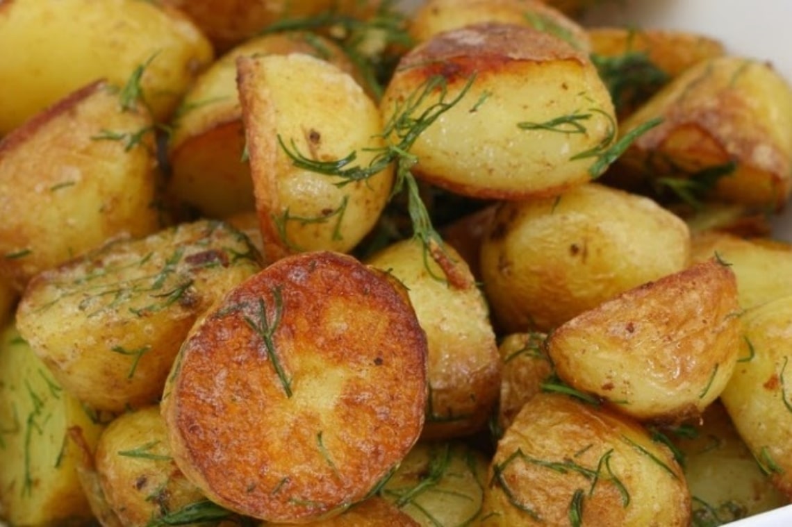 Batatas Assadas na Airfryer