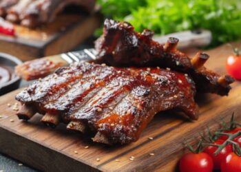 Costelinha de Porco na AirFryer Sabor de Churrasco sem a Churrasqueira