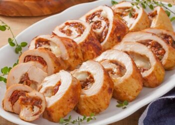 Deixe Todos Pedindo Mais! Receita de Peito de Frango Recheado na Airfryer