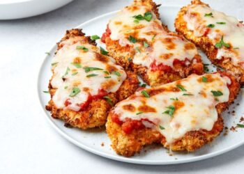 Frango à Parmegiana na Air fryer