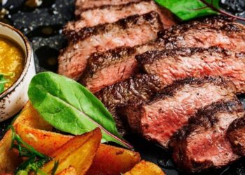 Alcatra na airfryer Como Fazer Bife de Alcatra na Airfryer (Receita Deliciosa)