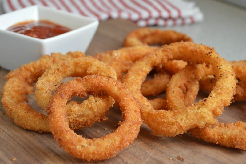 Anel de Cebola Empanado Como Fazer Anéis de Cebola na Airfryer em Minutos