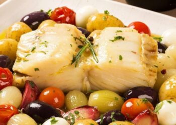 Bacalhau na Airfryer Como Fazer um Delicioso Bacalhau ao Forno (Receita Fácil)