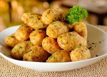 Bolinho de Bacalhau na Airfryer