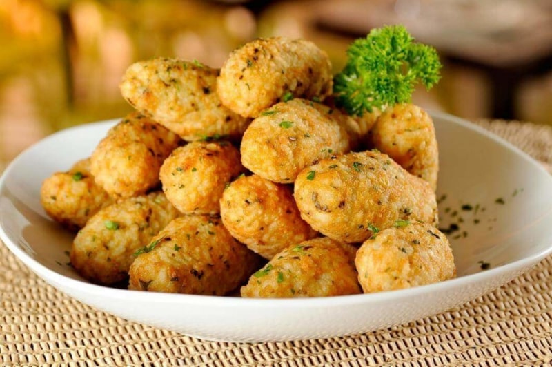 Bolinho de Bacalhau na Airfryer