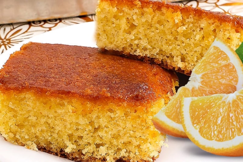 Bolo de Laranja na Airfryer