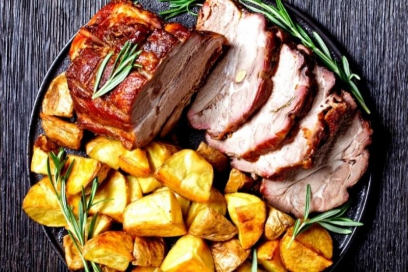 Lombo na Airfryer Como Fazer Lombo de Porco Assado no Forno Suculento