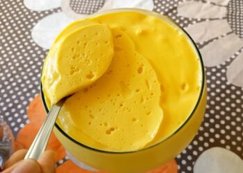 Mousse de Manga - Como Fazer Mousse de Manga Cremosa e Aerada