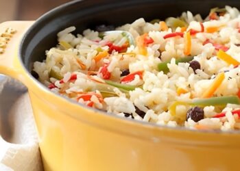 Receita de Arroz a Grega - Passo a Passo Completo de Como Fazer Arroz a Grega Tradicional