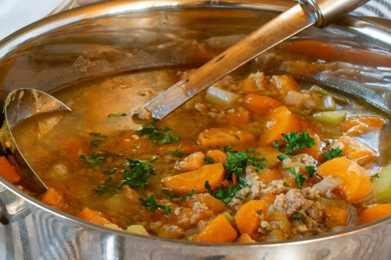 Sopa de Legumes com Carne