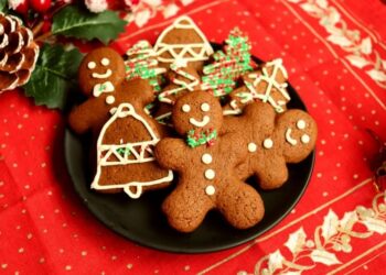 Biscoitos de Gengibre Natalinos