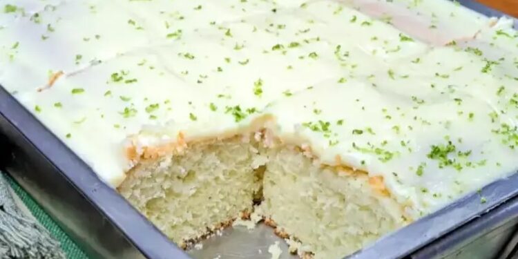 Bolo de Limão no Liquidificador