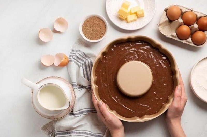 Como Fazer Bolo de Chocolate Bem Molhadinho