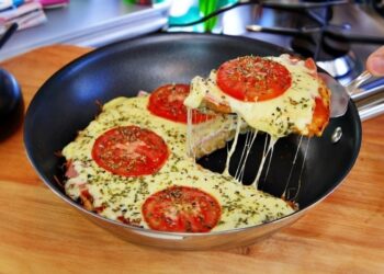 Como Fazer Pizza de Liquidificador Rápida e Fácil-min