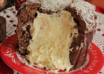 Panetone Recheado com Beijinho (Receita Especial para o Natal
