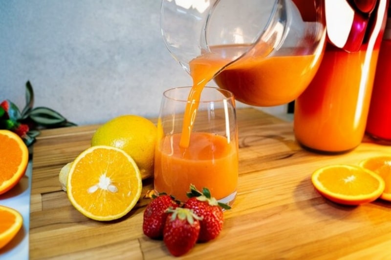 Receita Suco Natural de Morango com Laranja