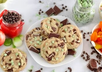 Receita de Biscoitos de Chocolate e Menta