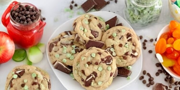 Receita de Biscoitos de Chocolate e Menta