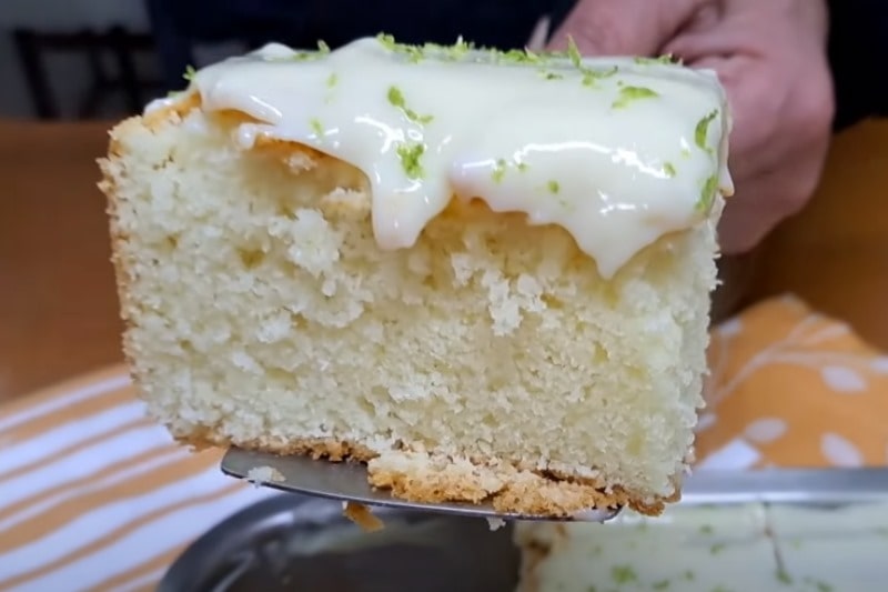 Receita de Bolo de Limão no Liquidificador