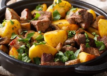 Receita de Carne de Panela com Batata