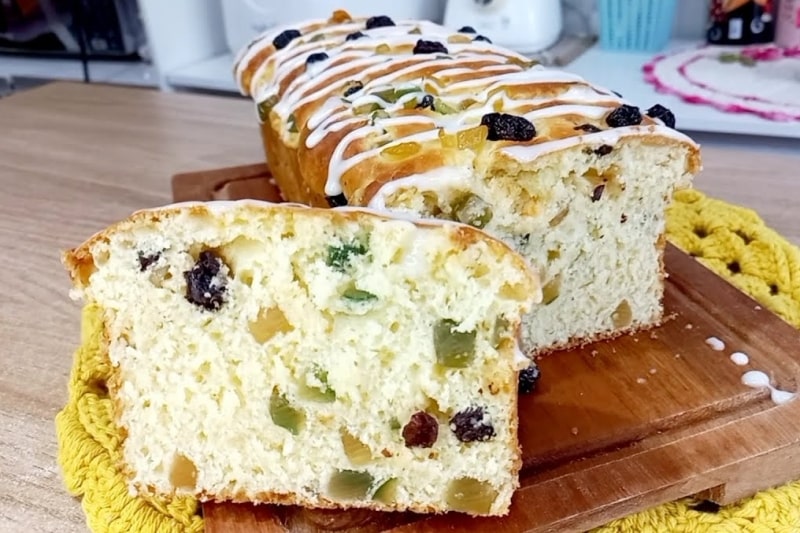 Receita de Pão Caseiro de Liquidificador para o Natal e Ano Novo