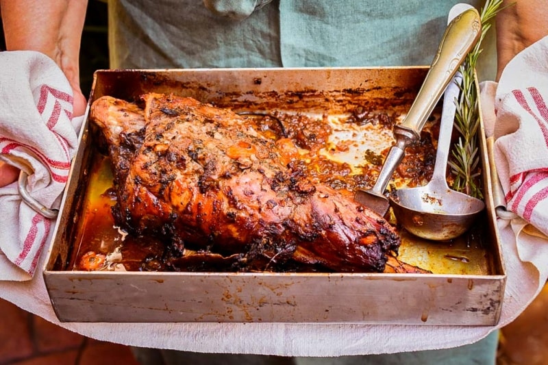 Receita de Pernil de Cordeiro