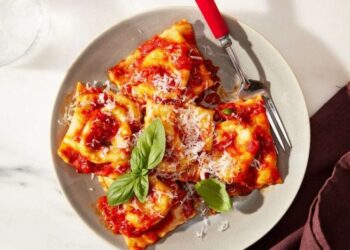 Receita de Ravioli de Queijo