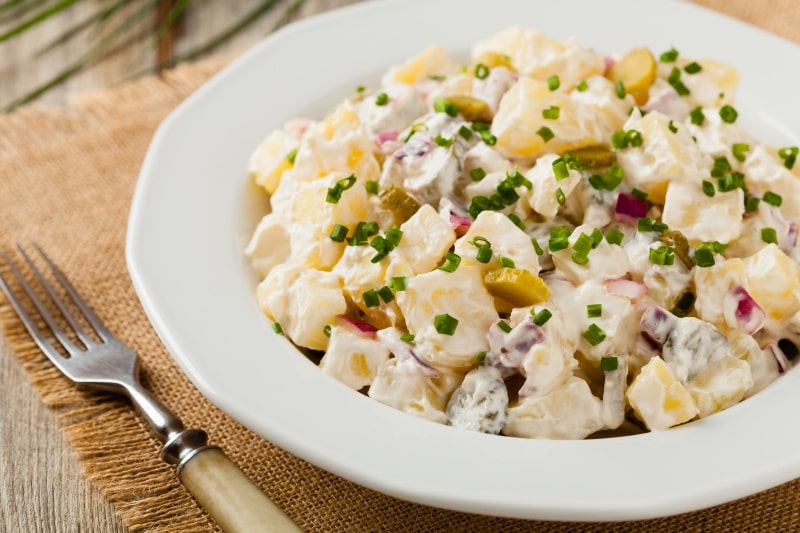 Receita de Salada de Batata