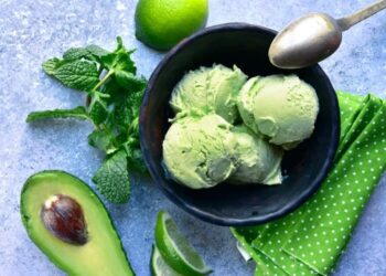 Receita de Sorvete de Abacate