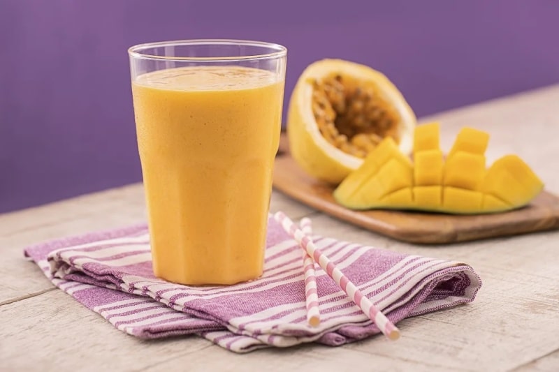 Receita de Suco de Manga com Maracujá