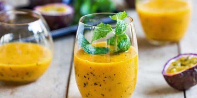 Suco de Manga com Maracujá