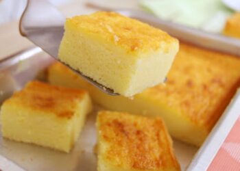 A melhor receita de Bolo de Queijo