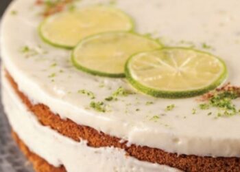 Bolo Sorvete de Limão