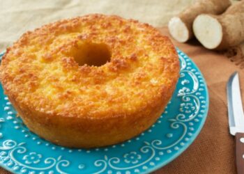 Bolo de Aipim de Liquidificador'