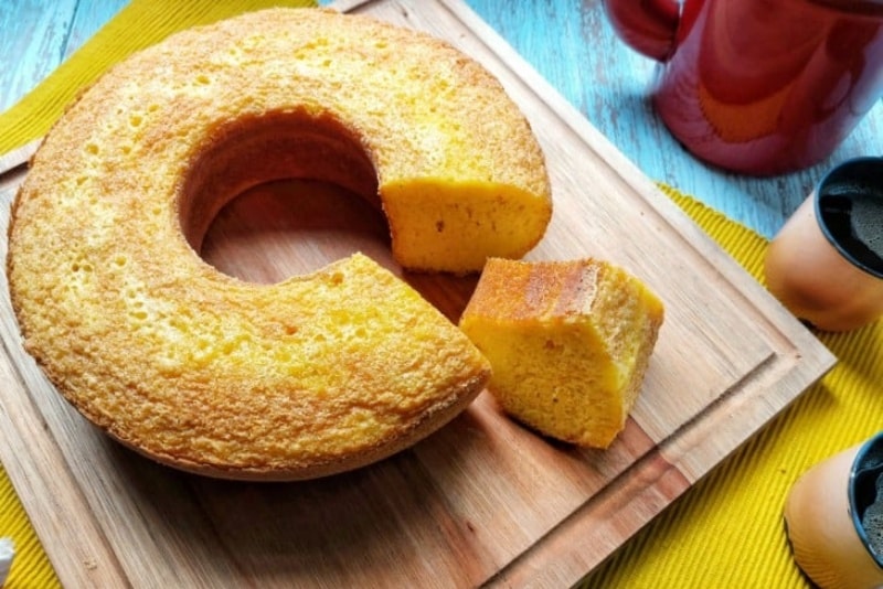 Bolo de Milho de Latinha