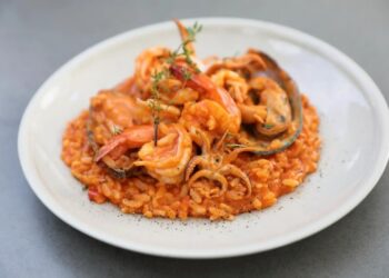 Como Fazer Risoto de Frutos do Mar