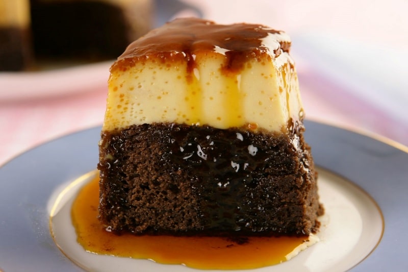 Receita de Bolo de Chocolate com Pudim