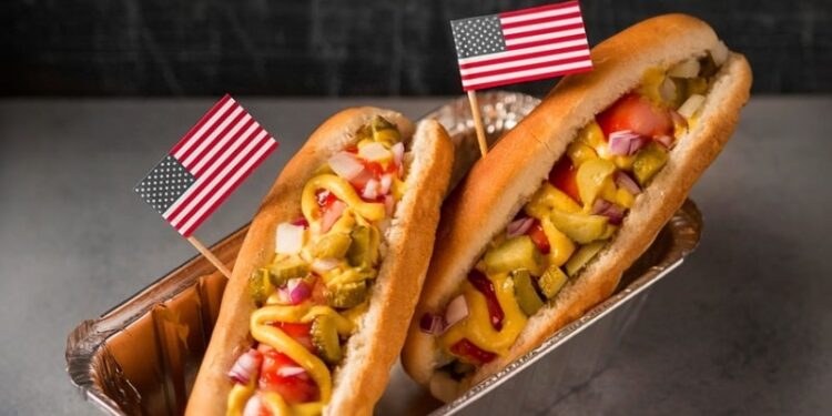 Receita de Cachorro Quente Americano