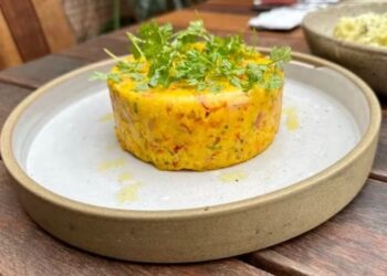 Receita de Cuscuz Paulista Vegetariano