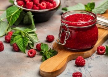 Receita de Geleia de Framboesa