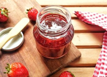 Receita de Geleia de Morango