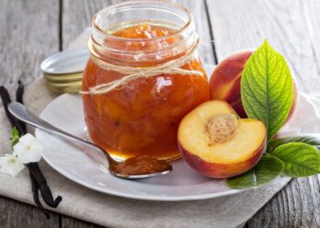 Receita de Geleia de Pêssego