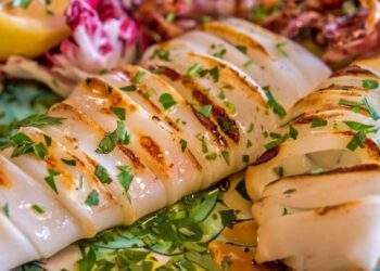 Receita de Lula Grelhada