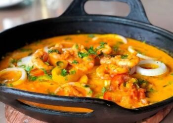 Receita de Moqueca de Camarão