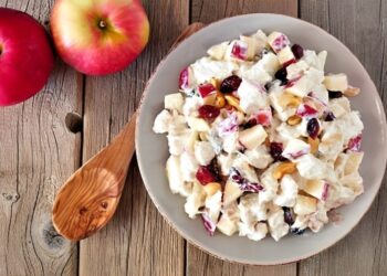 Receita de Salada de Maionese com Maçã