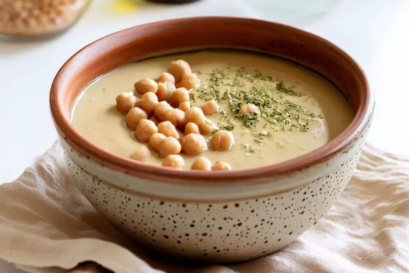 Receita de Sopa de Grão-de-Bico