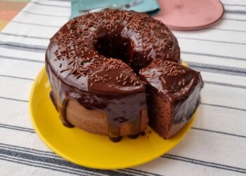 Bolo de Chocolate de Liquidificador