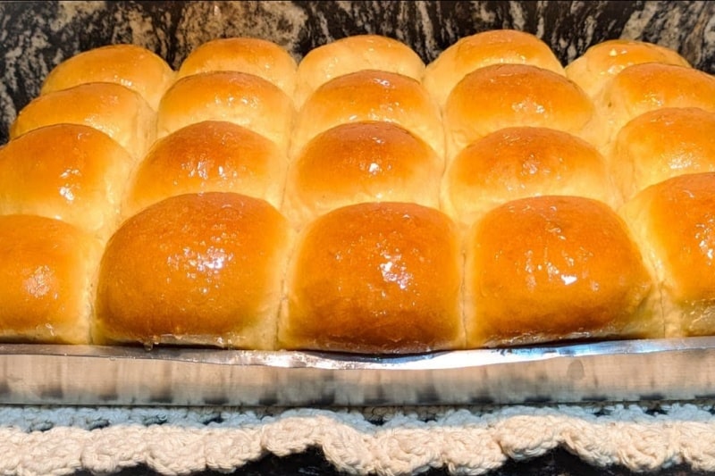 Brioche de Queijo e Presunto