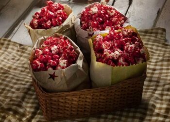 Como Fazer Pipoca Doce Vermelha